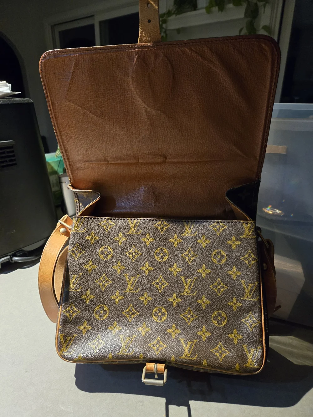 Louis Vuitton Brown Monogram Canvas Messenger Bag
